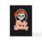 Classy Biker Skeleton Head Birthday Card
