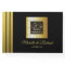 Classy Black And Gold 50th Wedding Anniversary