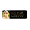 Classy Black and Gold Custom Photo Graduation