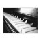 Classy Black & White Piano Photography