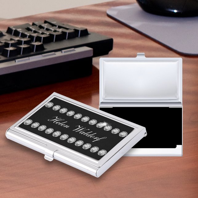 Classy Bling Business Card Case (Creator Uploaded)