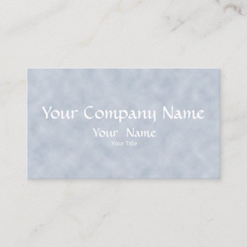 Classy Blue Parchment All_Purpose Business Card