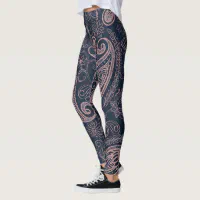 Paisley Floral Leggings