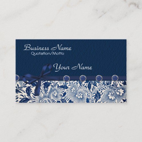 Classy Blues Business Card Template