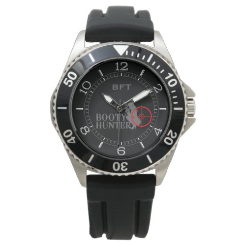 Classy Booty Hunter Personalized Monogram Watch