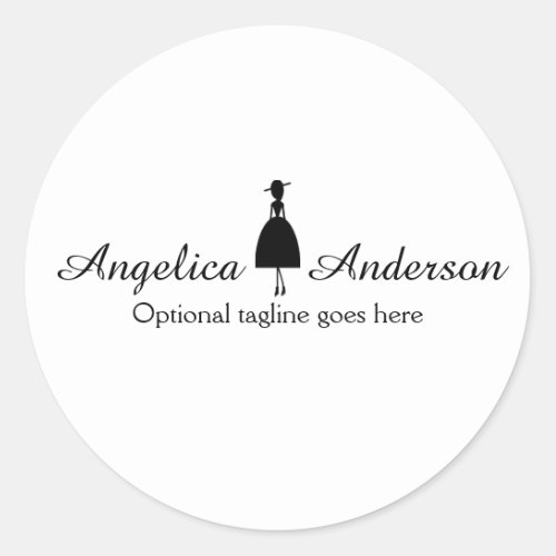 Classy Boutique Round Sticker