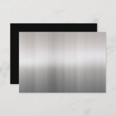 Classy Brushed Aluminum (Front/Back)