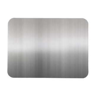 Classy Brushed Aluminum Magnet