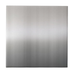 Classy Brushed Aluminum Tile