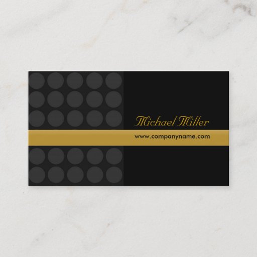 Customizable Classy Business Cards