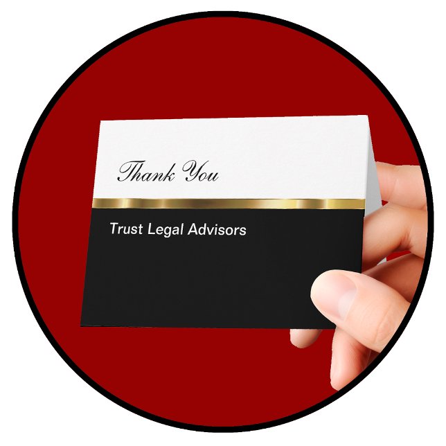 Classy Business Thank You Card (Creator Uploaded)