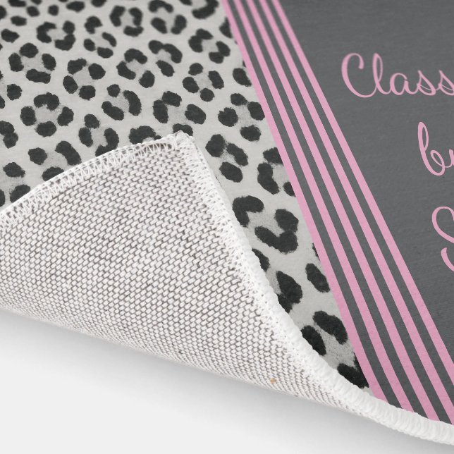 Classy but Sassy Leopard Print Rug (Indoor)