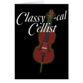 Classy-cal Cellist (Front)