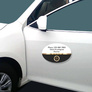 Classy Car Magnets For A Realtor