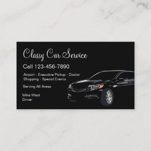 Holiday sick Maid Uber Business Cards | Zazzle