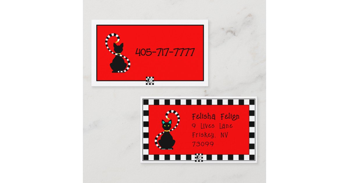 classy-cat-business-card-zazzle