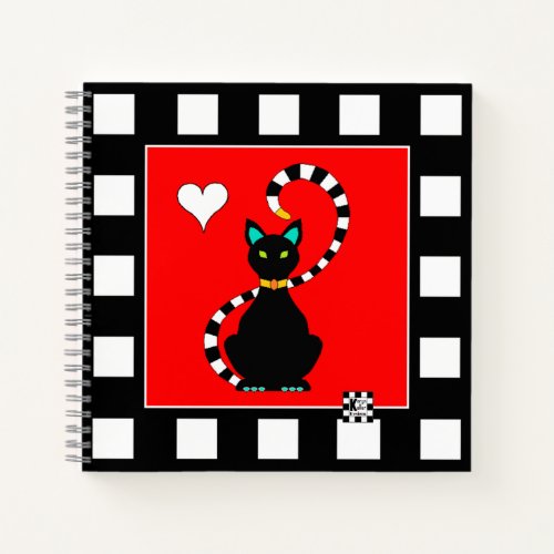 Classy Cat Notebook