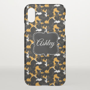 Classy Cheetah Print Any Color Mix Patterned iPhone X Case