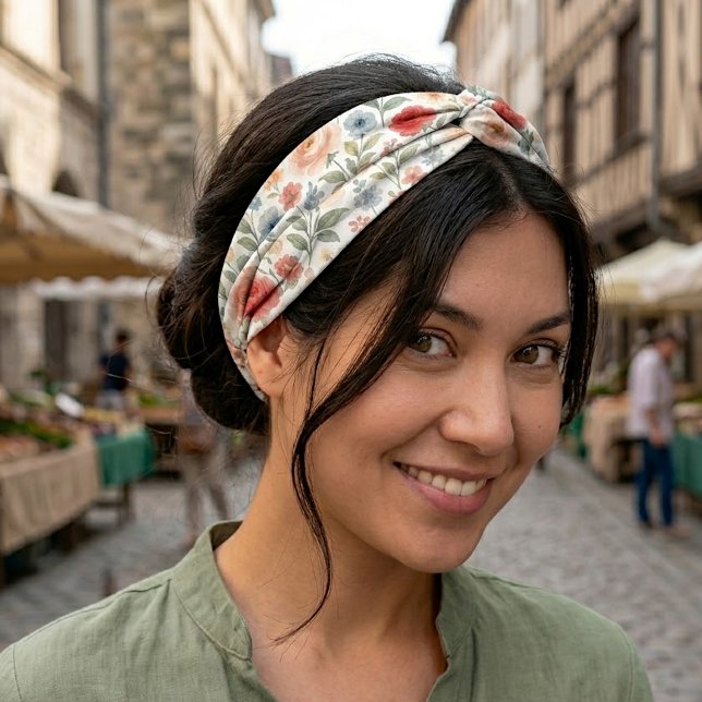 Classy Chic Bandana With Floral Art Pattern (Creator Uploaded)