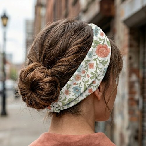 Classy Chic Bandana With Floral Art Pattern