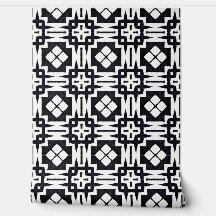 Classy Chic Black and White Geometric Deco Modern