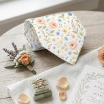 Classy Chic Neck Tie With Unique Pastel Floral Art<br><div class="desc">Unique necktie featuring a charming contemporary French shabby chic pattern. It showcases a botanical floral design with beautifully arranged pastel blush pink roses, light blue daisies, sunny yellow blooms, and sage green leaves, all set against a white background. Unique, pretty, decorative, fashionable, and trendy design for the groom, best man...</div>
