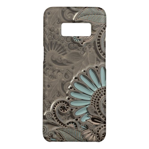 Classy Chic Pretty Damask Paisley Floral Pattern Case_Mate Samsung Galaxy S8 Case