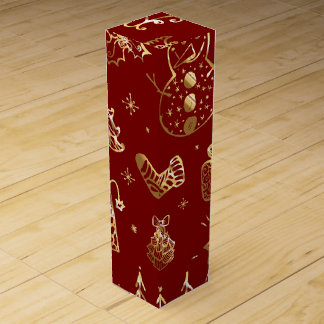 Classy Christmas Gift Wine Box