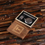 Classy Cigar Gift Set: Holder, Cutter & Flask<br><div class="desc">Classy personalized flask set that comes with a round stainless steel 5 oz flask, cigar holder and cutters. We can personalize all items as per request. The box can be either engraved or you can choose the vintage map print option. These make the perfect groomsmen gifts or something special for...</div>