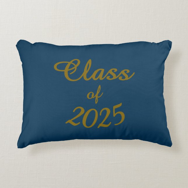 Classy Class of 2025  Accent Pillow (Front)