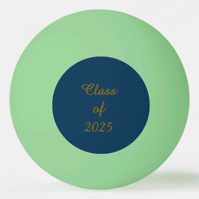Classy Class of 2025 Ping Pong Ball (Front)