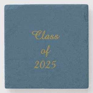 Classy Class of 2025 Stone Coaster