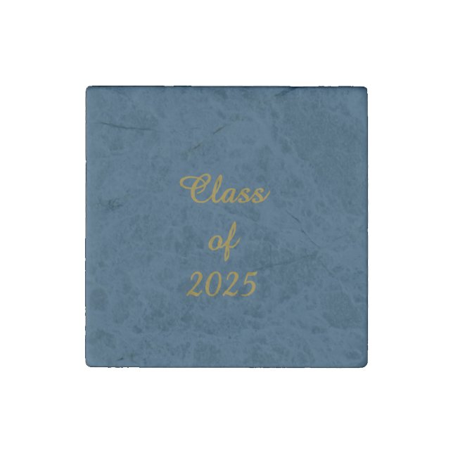 Classy Class of 2025 Stone Magnet (Front)