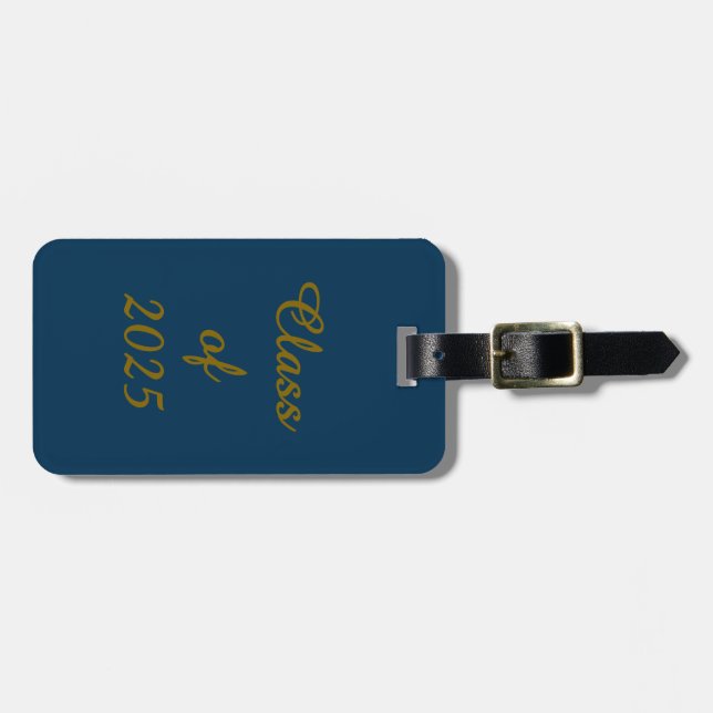 Classy Class of 202X Luggage Tag (Front Horizontal)