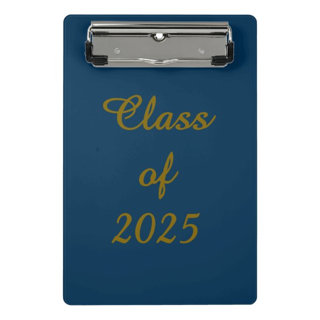 Classy Class of 202X  Mini Clipboard (Front)