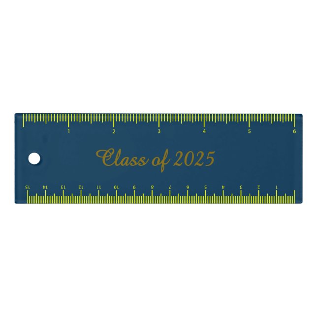 Classy Class of 202X Ruler (Front)