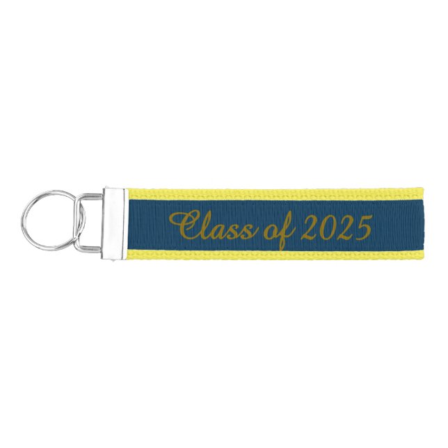 Classy Class of 202X Wrist Keychain (Keys on Left)