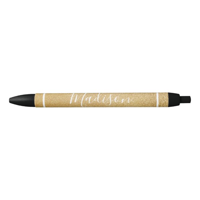 Classy Classic Golden Custom Name Pen (Front)