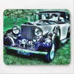 Classy Classic Roll Royce Mouse Pad at Zazzle
