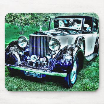 Classy Classic Roll Royce Mouse Pad by PattiJAdkins at Zazzle