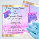 Classy Cleaning Service House Keeping Pink Maid Flyer<br><div class="desc">🧹💖 Sweep Into Style: Florence Studio’s Classy Cleaning Service Pink Maid Flyer! 💖🧹 Hello, Champions of Cleanliness and Fashion! 🌟 Are you in the business of making spaces sparkle with an extra sprinkle of style? Grab the spotlight with the Classy Cleaning Service House Keeping Pink Maid Flyer from Florence Studio...</div>