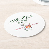 Classy Cocktails Green & Red Girl's Club