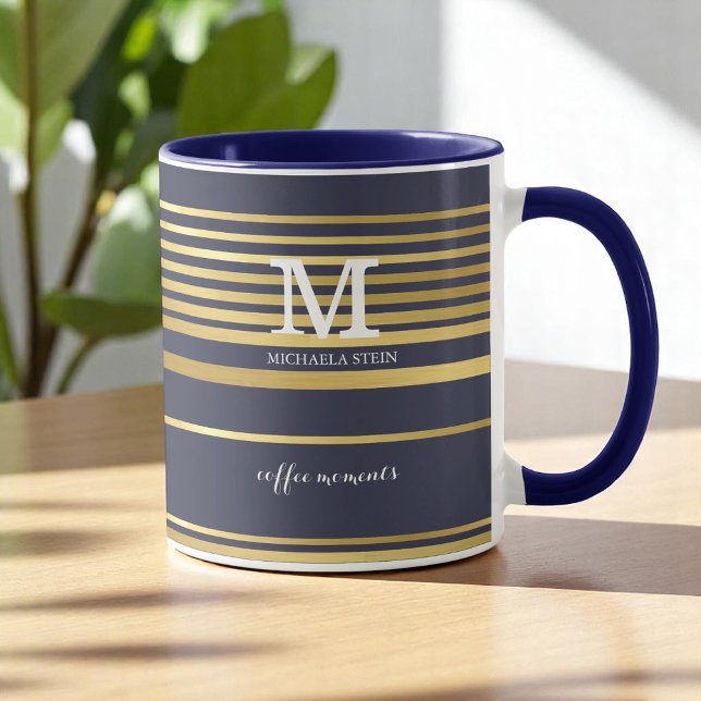 classy coffee moments personalized mug (Creator Uploaded)