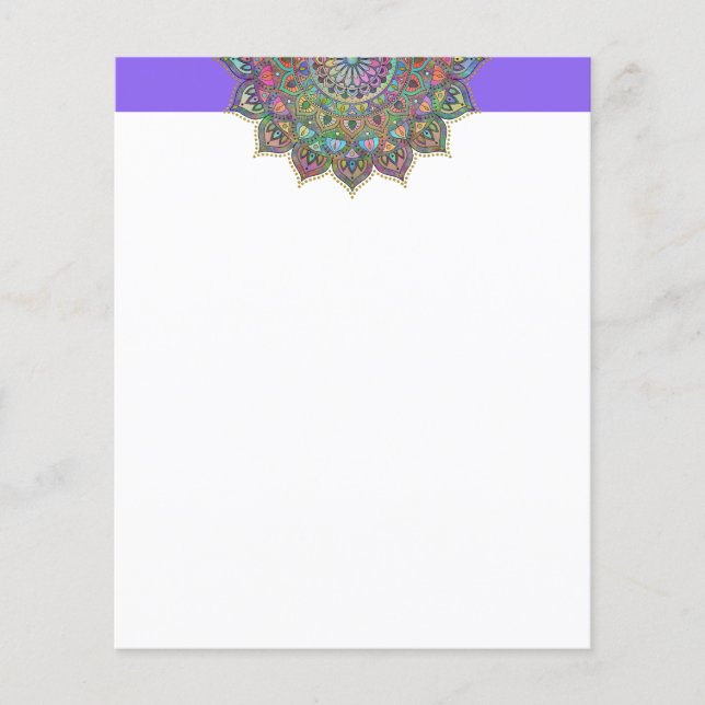 Classy Colorfully Mandala India Style 1 (Front)