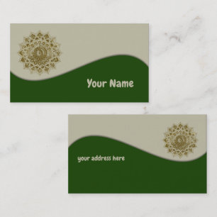 Classy Colorfully Mandala India Style 4 Business Card