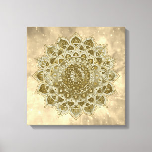 Classy Colorfully Mandala India Style 4 Canvas Print