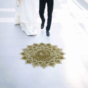 Classy Colorfully Mandala India Style 4 Floor Decals