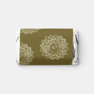 Classy Colorfully Mandala India Style 4 Hershey's Miniatures