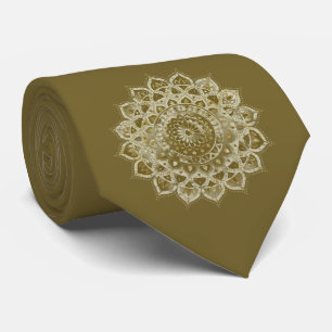 Classy Colorfully Mandala India Style 4 Neck Tie
