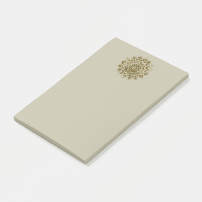 Classy Colorfully Mandala India Style 4 Post-it Notes (Angled)